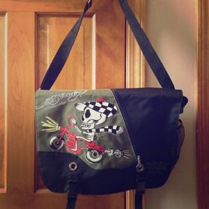 Ed Hardy Messenger Bag