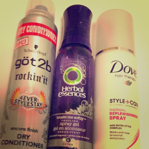 SOLD!! Bundle of unused hair products