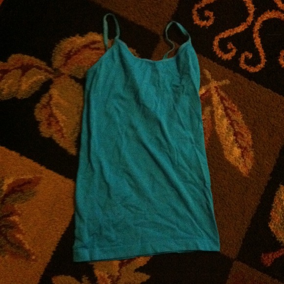 Blue tank