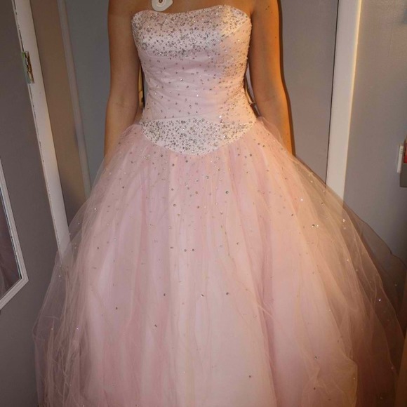 Pink Princess Prom Dress