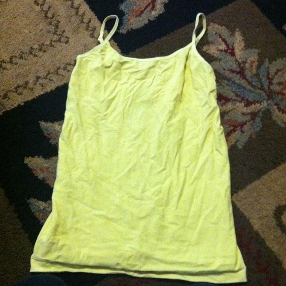 Yellow tank top