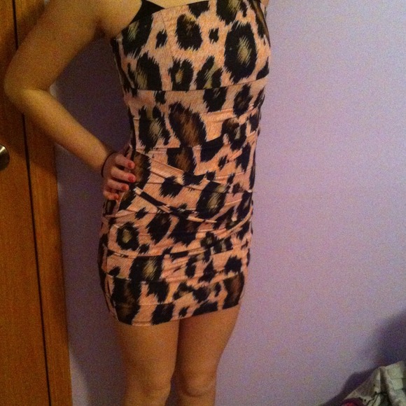 cheetah dress