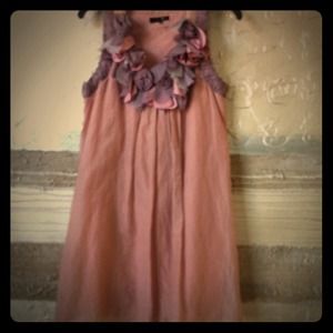 Pretty lavender floral dress