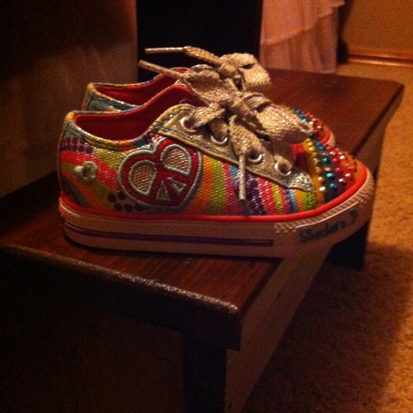 Twinkle toes Skechers toddler sz 5