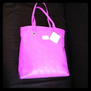 Nine West purple shopper Tote