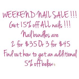 !!! WEEKEND SALE !!!