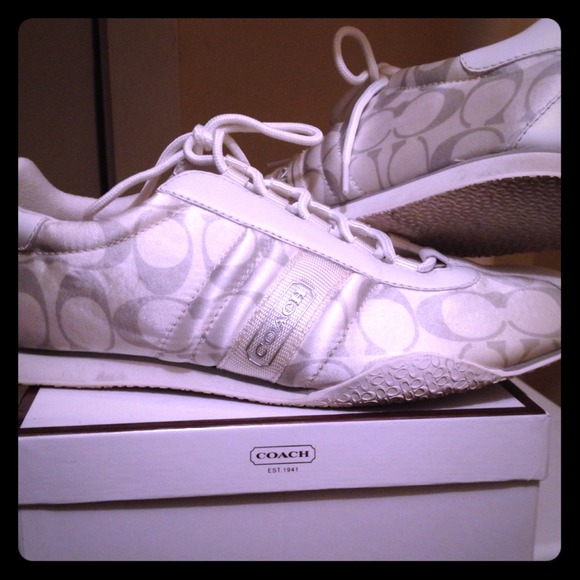 Coach sneakers size 10