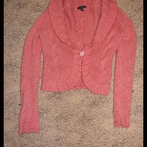 Bebe Pink Sweater. REDUCED