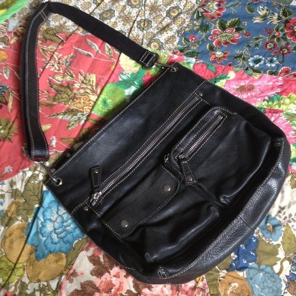 fossil satchel / messenger bag / cross body