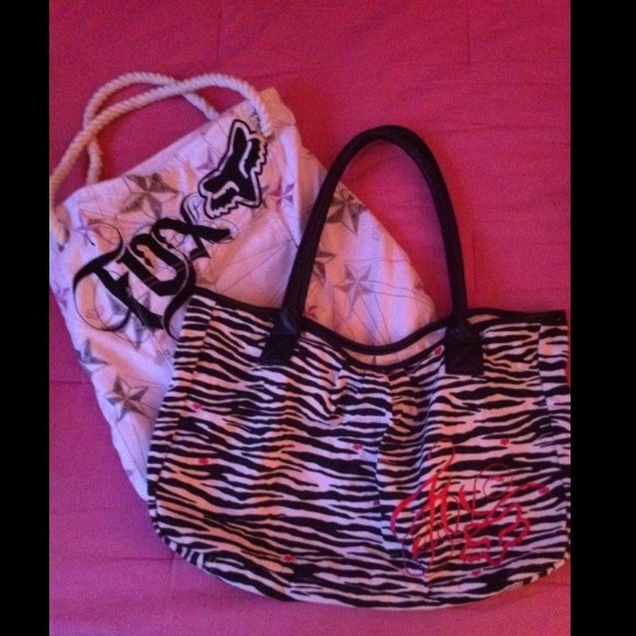 Fox Handbags - 2 Authentic Fox purse/bags for one great price !