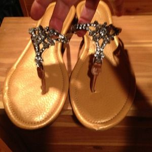 Jewelled sandals