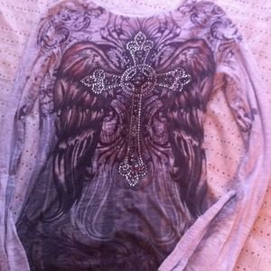 A cute cross shirt!:)