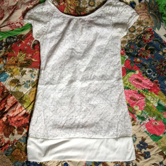 lacy white tunic - Picture 1 of 1