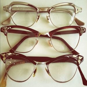 Vintage Cat Eye Glasses