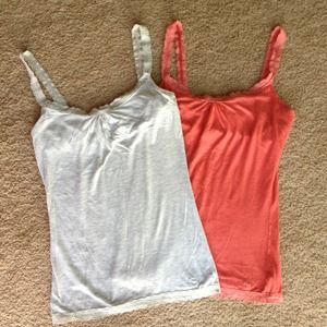 Reserved for hockymom Abercrombie tank  lace camis