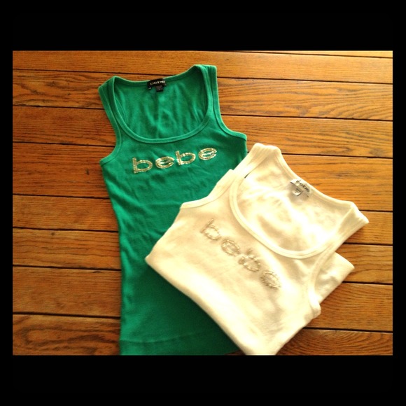 🎈🎈sold🎈🎈Bebe brand tanks , size medium
