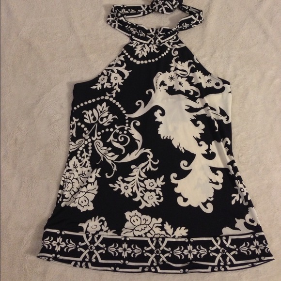 White House Black Market dressy halter