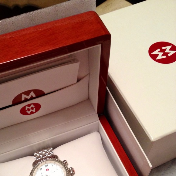 Michele CSX Diamond Chronograph Watch - Picture 2 of 4