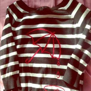 ❌TRADED FOREVER 21 Crop Umbrella Sweater ❌