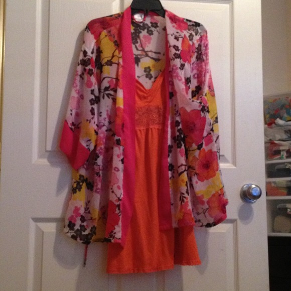 Robe and baby doll