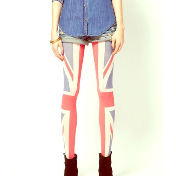 British flag tights