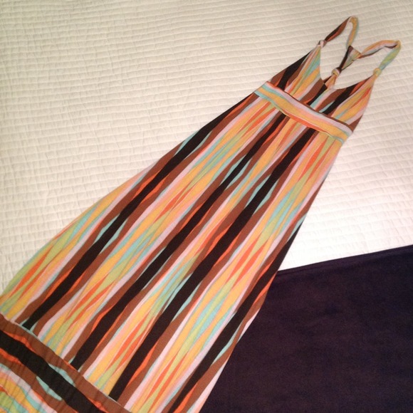 Banana Republic Size Small Madras-style Maxi Dress