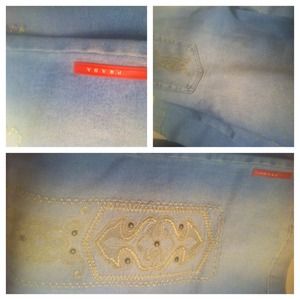 Exclusive hand threaded Denim