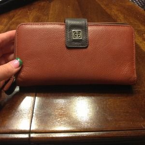 *sold*Gently used Giani Bernini brown leather