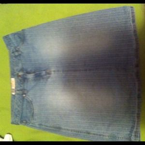 Denim skirt