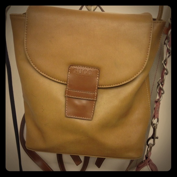 GUCCI Camel backpack