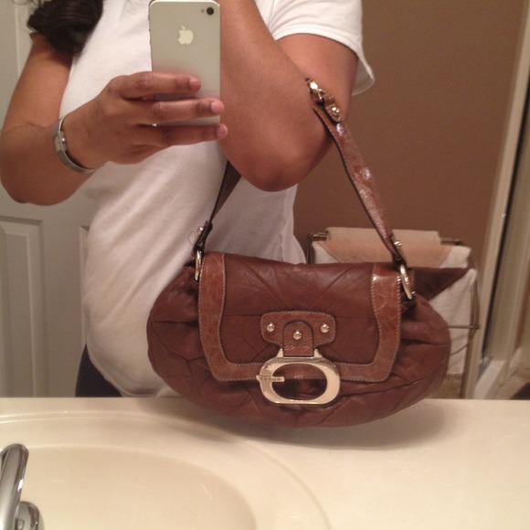 Brown handbag