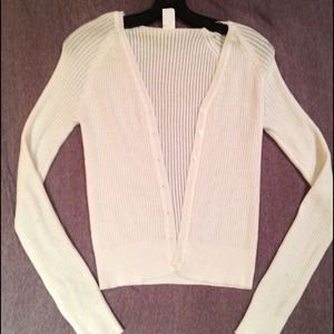 Spring White Cardigan