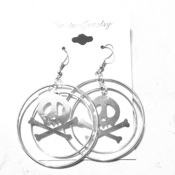 Bundle Earrings and purple Jimi Hendrix shirt