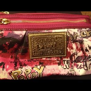 Coach little purse/ clutch