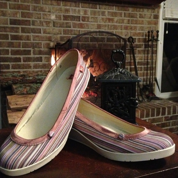 🌴Sold in bundle🌴BC Striped fabric wedge