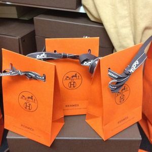 "RESERVED"Authentic hermes paper bags