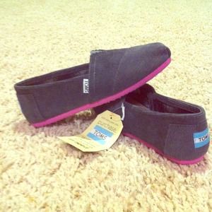 Grey Pop Cord Women's classic Toms