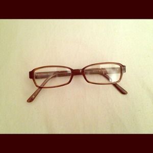 Vera Wang sleek and slender eyeglasses.