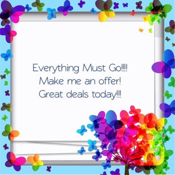 Everything must go! All reasonable offers accepted