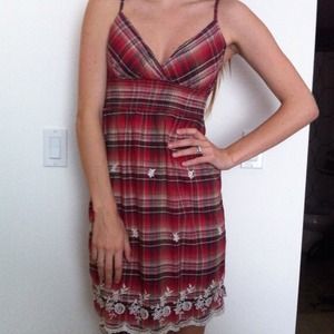 Plaid country sundress