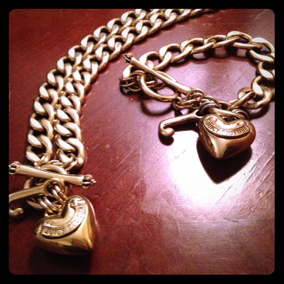 Juicy Couture Necklace & Bracelet SET