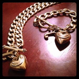 Juicy Couture Necklace & Bracelet SET