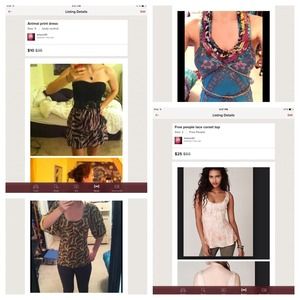 Bundle, free people tops and dress