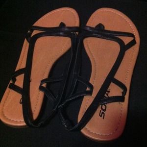 Black Sandals
