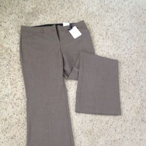 Taupe Editor Slacks by Express