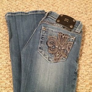 BUNDLE Miss me jeans and VS bandeau top (top only)