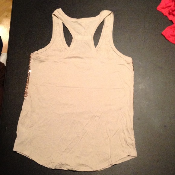 🚫Sold in bundle Racerback sequin tank - Picture 2 of 2