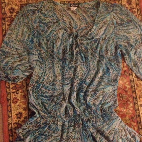 💙💚💙 Pendulum Sheer Top! - Picture 2 of 2