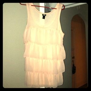 Pink/Peach dressy top