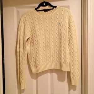 SOLD in bundle Ralph Lauren cable knit sweater